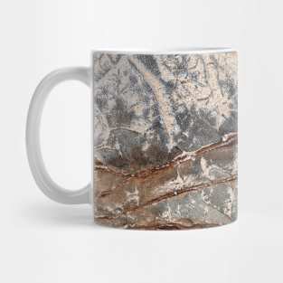 Red & Grey Volcanic Seaside Surface - Alternative Mug